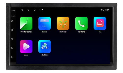 Multimidia Fox 2010/2014 Android 14 Carplay 4gb 64gb 7p