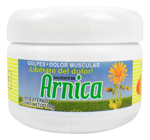  Crema De Árnica Golpes - Dolores Musculares 100g