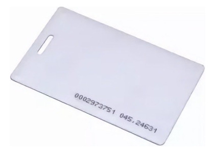 Tarjeta Rfid Gruesa Zk-id Thick Card Zkteco