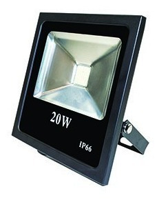 Imagen 5 de 5 de Reflector Led Blanco 20w Bajo Consumo Alta Potencia Exterior