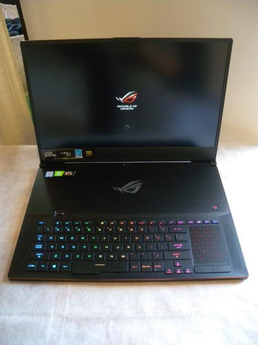 Asus Zephyrus S Gamer Gx701 I7-9750h Rtx2060 16/512ssd 17.3 