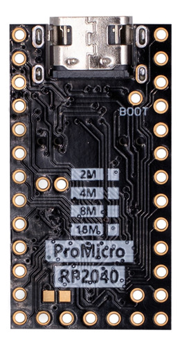Placa De Desarrollo Rp2040 Pro Micro 16mb