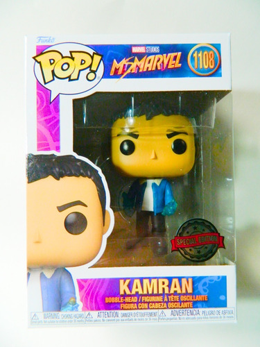 Funko Pop Ms Marvel: Kamran 1108 Special Edition