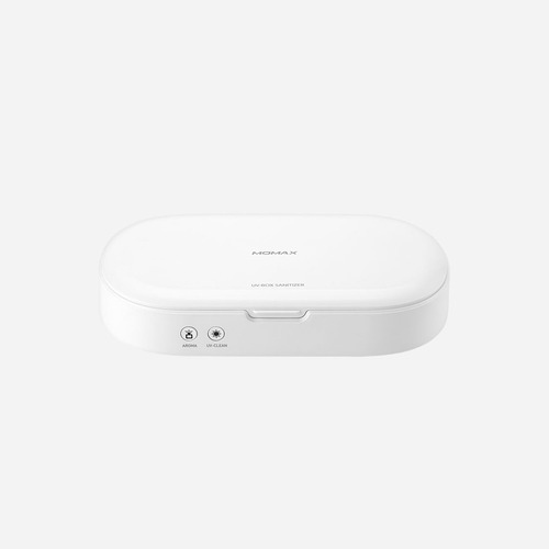 Caja Sanitizante Momax Elimina 99% Germenes Qu2w Color Blanco