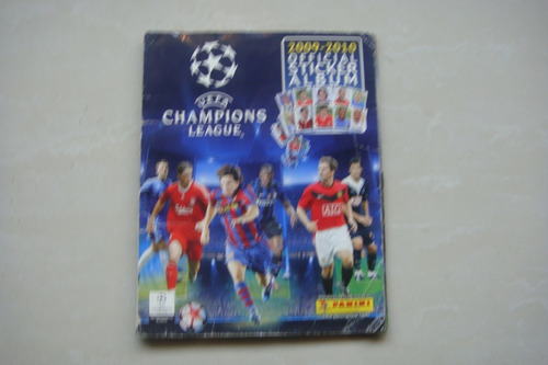 Album Panini Uefa Champions League 2009-2010.  