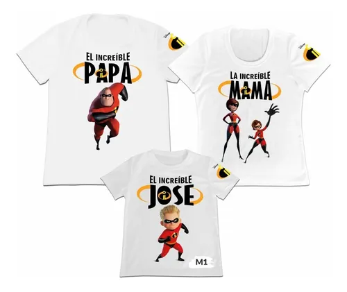 Camisetas personalizadas de los increibles new arrivals