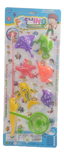 Juego De Pesca X 8 Piezas Blister Ploppy 364138