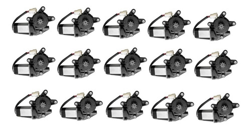 Caixa 15un Motor Vidro Elétrico 12v 8d Esquerdo