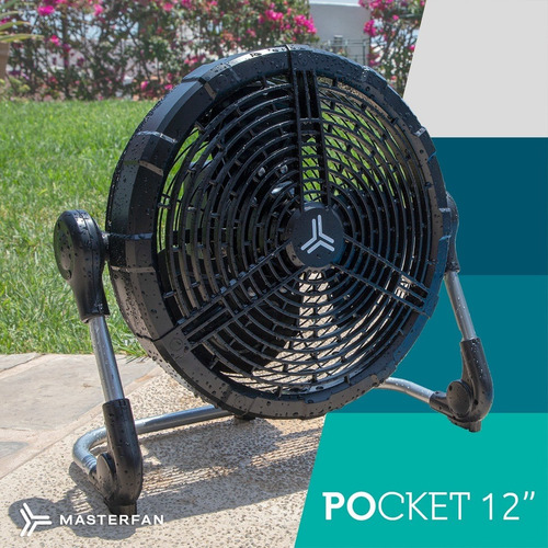 Imagen 5 de 6 de Ventilador Portátil Con Batería De Respaldo Masterfan Pocket