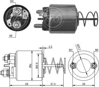 Solenoide O Automatico Land Rover 2.5 Td Valeo Zm 1597