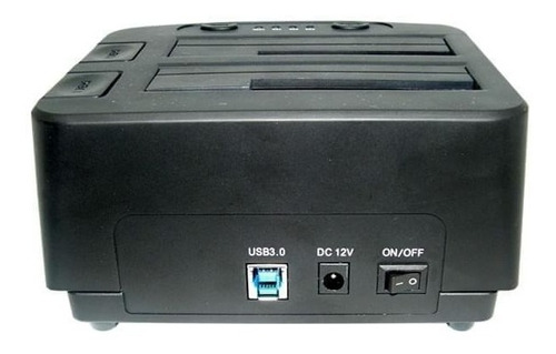 Imagen 3 de 3 de Docking De Discos 2.5 Y 3,5 Usb 3.0 Y Permite Clonar