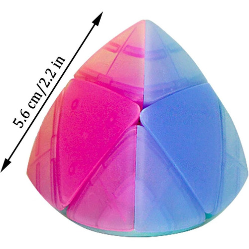 Jelly Mastermorphix - Cubo De Velocidad De 2 X 2, Cubo Pyram