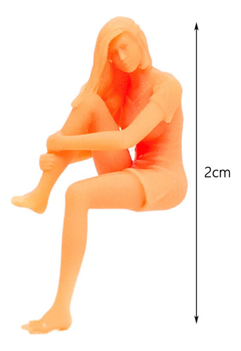. Figura De Menina Em Escala 4 1/64, Filha De Modelo De