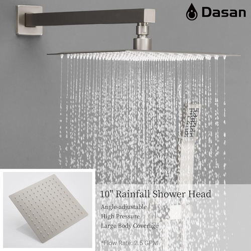 Da-ss03bn-s10w - Juego Completo De Grifos De Ducha De Bañera