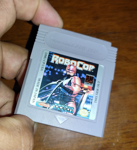 Juego Nintendo Gameboy Classic Robocop Colección Vintage 