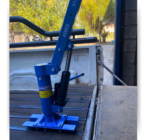 Guinche Con Base Giratoria Para Chata De Camioneta Delfabro