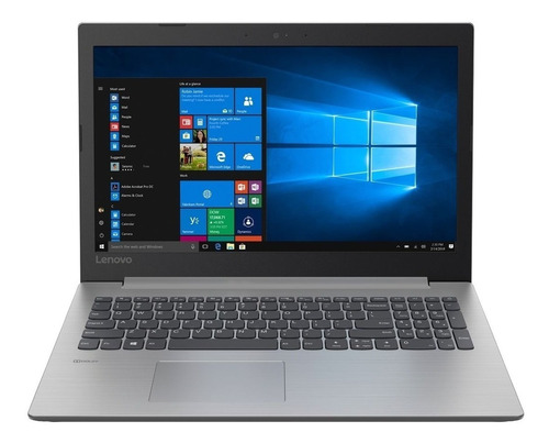 Notebook Lenovo IdeaPad 330-15IGM  platinum gray 15.6", Intel Celeron N4000  4GB de RAM 240GB SSD, Intel UHD Graphics 600 1366x768px Windows 10 Home