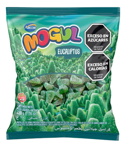 Mogul Eucaliptus Gomitas X 220g