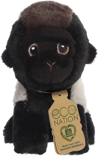 Cor Aurora Peluche Suave Bebe Eco Nation Mini Gorila Sosteni