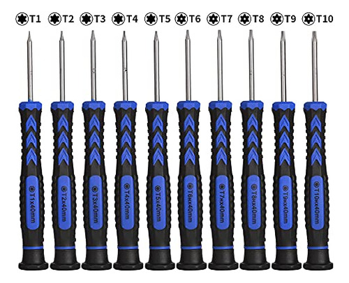 Juego De Destornilladores Torx Hengtianmei 14 En 1 Con T1 T2