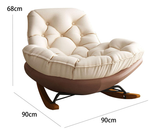 Sofá Perezoso, Mecedora Individual, Sillón Moderno,