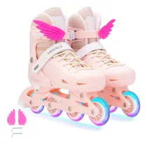 Comprar Patines De 8 Ruedas Ajustables Patines Linea Niños Luminosas