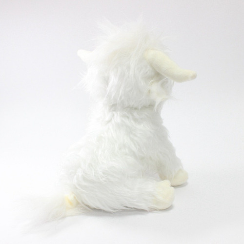 Blanco Highland Cow Peluche Muñeca Juguete Cumpleaño Regalo