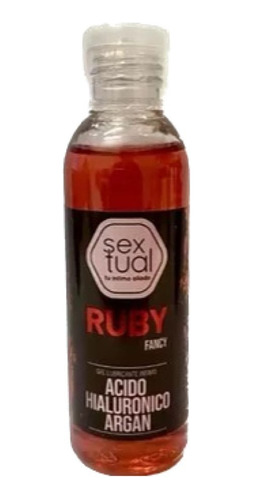 Lubricante Intimo Sextual Gel Sabor Ruby 80ml.