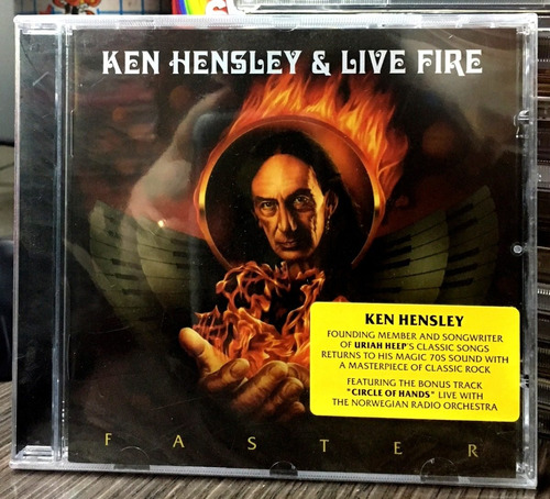 Ken Hensley & Live Fire - Faster (2011) Keyboards Uriah Heep