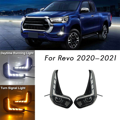 Y Para Toyota Hilux Revo 20-21 Led Luces De Circulación