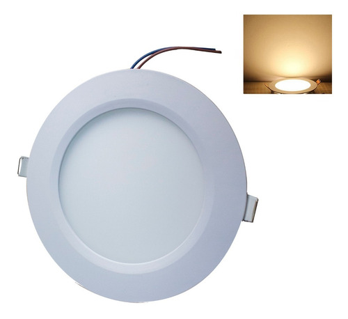 Plafon Led 12w Spot Bote 12 Cm Luz Blanca O Calida