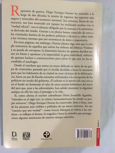 Diego Enrique Osorno : El Valiente Ve La Muerte Sólo Una Vez (Usado)