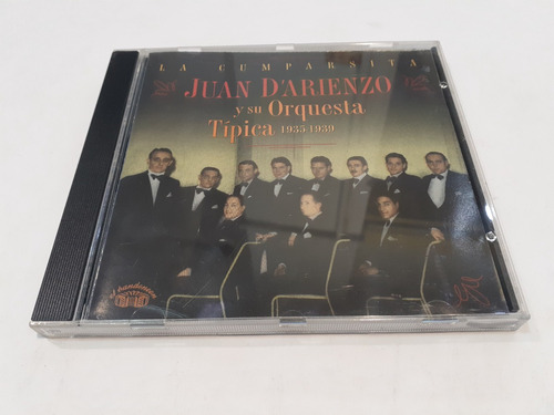 La Cumparsita, Juan D'arienzo - Cd 1996 Suiza Ex 8/10