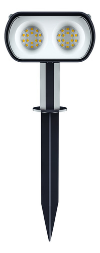 Foco Solar Led Exterior Con Sensor Dia/noche Encendido Aut C