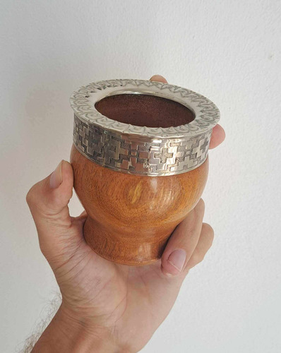 Mate Imperial De Algarrobo Premium Calabaza Matero Alpaca