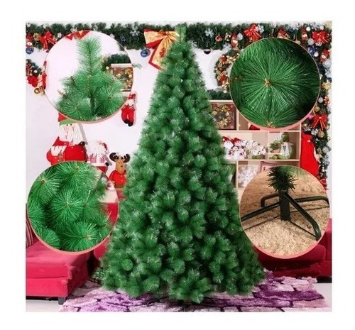 Árvore Pinheiro De Natal Luxo Verde 2,10m 566 Galhos | Frete grátis Árvore Pinheiro De Natal Luxo Verde 2,10m 566 Galhos | Frete grátis