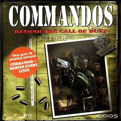 Commandos Beyond The Call Of Duty Juego Pc Segunda Guerra