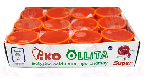 Pico Ollitas Super Grande 36 Piezas Chile Chamoy Tamarindo