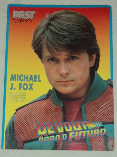 Revista Best News N 2 De Volta Para O Futuro Michael J. Fox