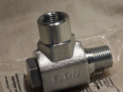 (1 Pc) Eaton Aeroquip Fs65007080801 Swivel Joint 1/2 In Ccf