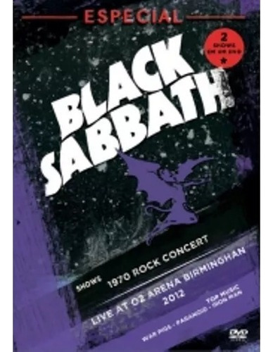 Dvd Black Sabbath Rock Concert And Arena Birminghan Original