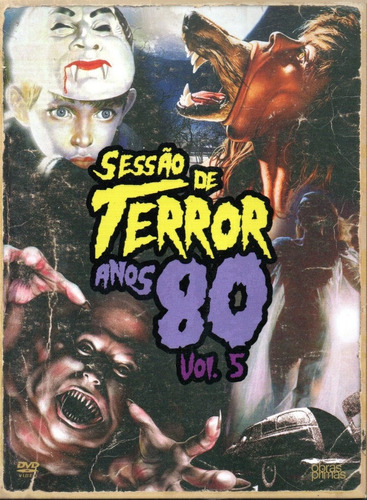 Imagem 1 de 2 de Dvd Sessão De Terror Anos 80 - Volume 5 - Opc - Bonellihq