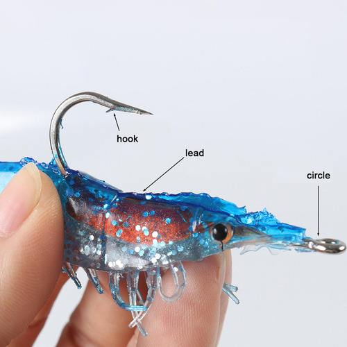 4 Uds. De Señuelos Suaves De Pesca, Aparejos De Pesca