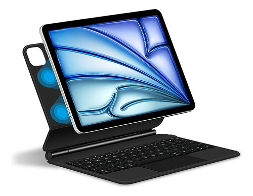 Z Funda Con Teclado Magic Keyboard Para iPad Air 11 M2 2024