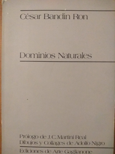 Dominios Naturales - Cesar Bandin Ron - Dibujos Adolfo Nigro