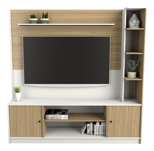 Rack Tv Led H/65  Modular Centro De Entretenimiento Living 