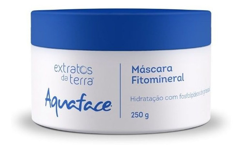 Mascara Facial Fitomineral 250g Aquaface Extratos Da Terra