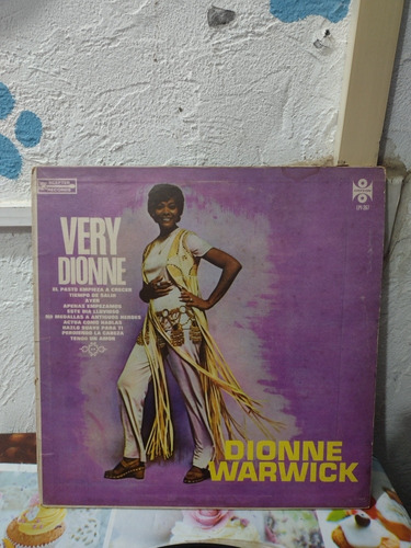 Dionne Warwick Very Disco De Vinil Lp 