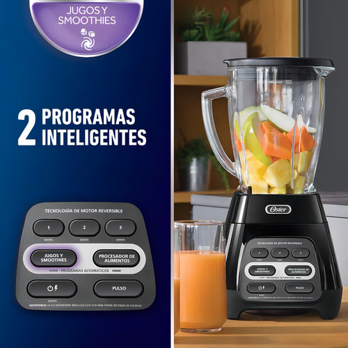 Licuadora Oster® Tecnología Reversible Color Negro 127V
