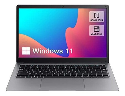 Laptop Tulasi U 14'' Intel Celeron J4005 6gb 256gb -gris